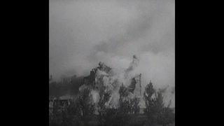 Sturmtiger in action during the Warsaw Uprising in 1944