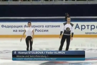 Ksenia Stolbova / Fedor Klimov. 2014 Russian Nationals. Short Program