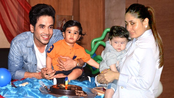 Tusshar Kapoors Sons Birthday Party With Kareena Kapoors Baby