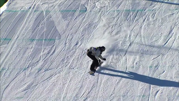 Mikkel Bang Run 1 Winter Dew Tour Breckenridge Snowboard Slopestyle
