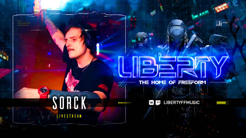 LIBERTY, , THE HOME OF FREEFORM with SORCK and VICTOR