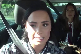 The School Run: Demi Lovato