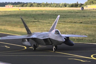 F-22 Raptors Arrive at Spangdahlem