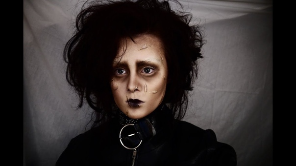 Edward Scissorhands Makeup