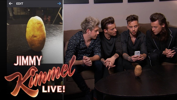 One Direction Makes a Potato Very