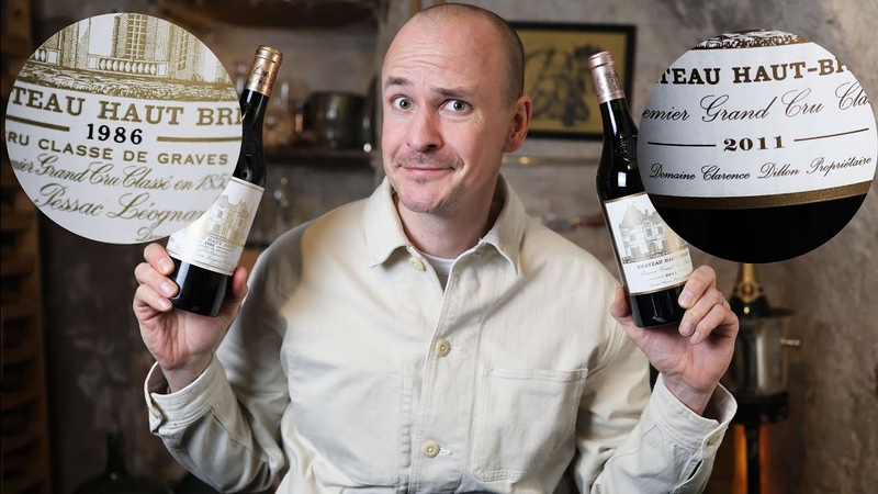 1, 800 for TWO OLD BOTTLES Tasting aged Château HAUT