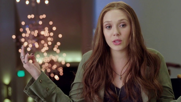 Captain America Civil War Behind The Scenes Scarlet Witch Interview Elizabeth