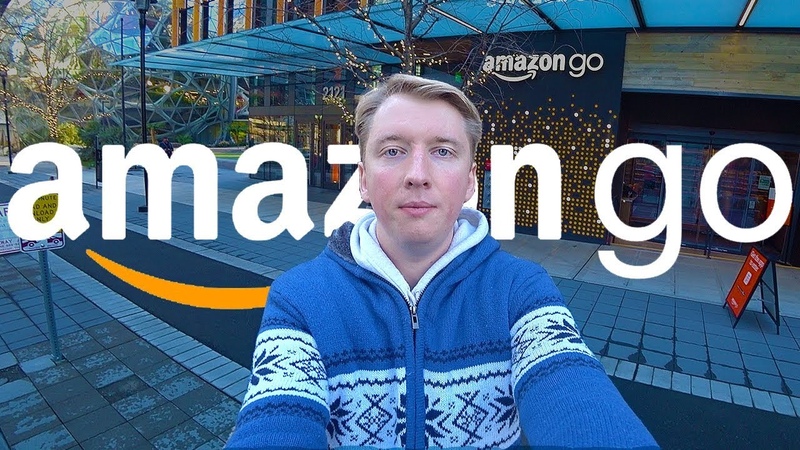 Американский магазин БЕЗ КАСС AMAZON GO обзор в