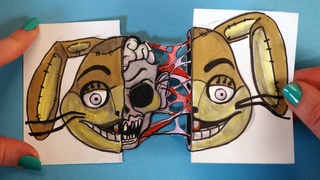 ГЛИТЧТРАП и ГЛЭМРОК МОНТИ FNAF SECURITY BREACH ARTS