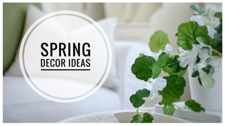 NEW SPRING DECORATING | HOW TO STYLE YOUR SPACE | DECORATE WITH ME | COZY, COTTAGE STYLE