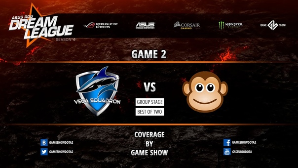 Vega vs. Monkey B Dream League Season 4 map