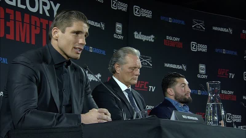 GLORY Redemption: Press Conference