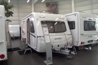 Прицеп дача Hymer Eriba Nova Light 465. Обзор с выставки.