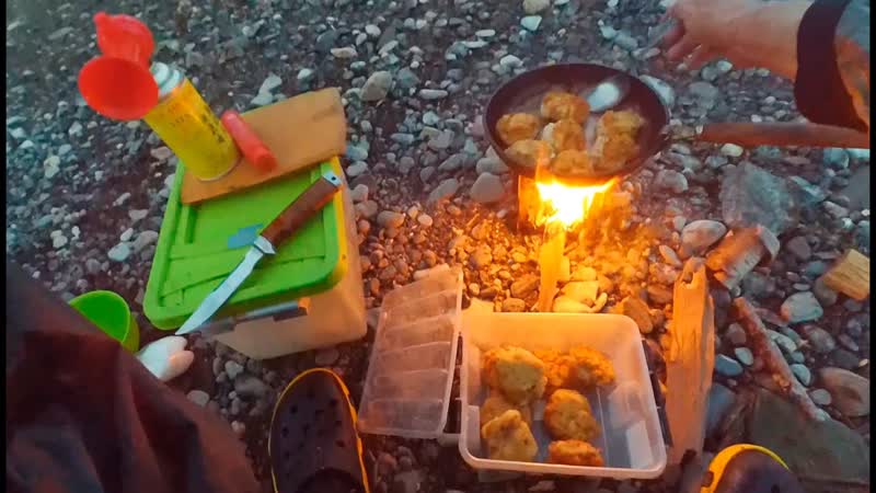 Сухая Тунгуска. Хариус. Рыбные котлеты.