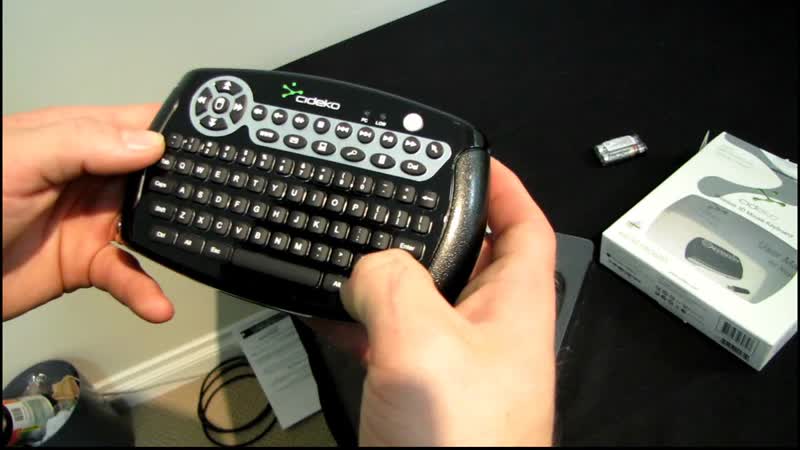 Cideko Air Keyboard Wireless Handheld Keyboard Mouse Unboxing First Look Linus Tech