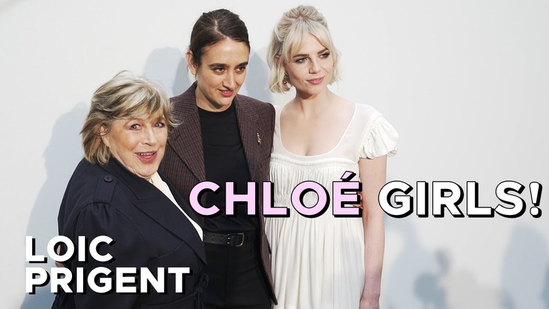 CHLOE: DRAMA FUN W, MARIANNE FAITHFULL, ALEXA CHUNG, KATIE HOLMES, ANNA WINTOUR By Loic