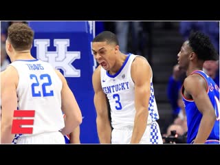 Kentucky grinds out win over Kansas in SEC-Big 12 Challenge | College Basketball Highlights