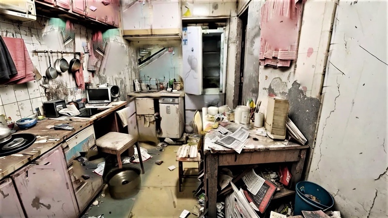 A genius girl renovates old house with her friends, Amazing bathroom and kitchen