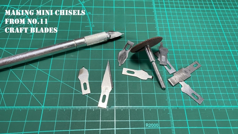 T3 Tools, Tips, Techniques Making Mini Chisels from Craft