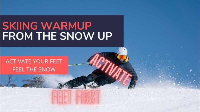 Skiing Warmup Feet