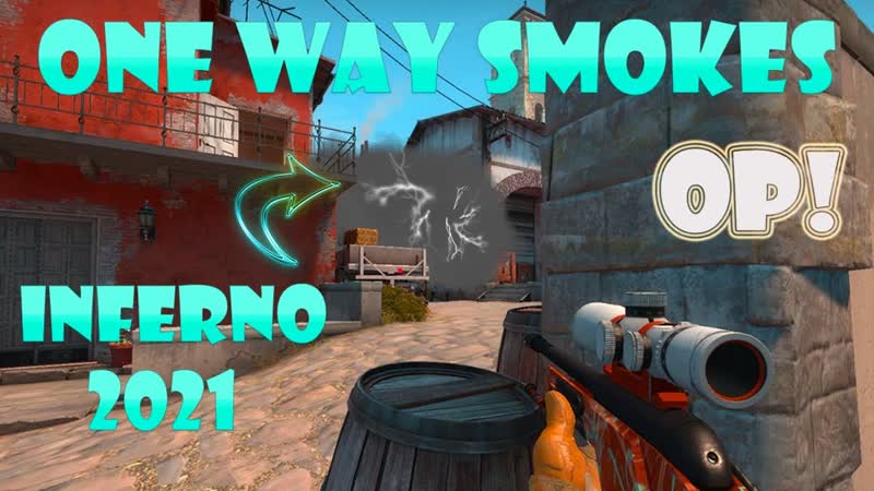 CSGO TOP 20 Inferno One Way Smokes that you need to know before your next match (64 tick