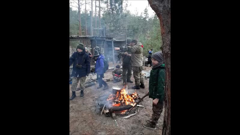 Развед выход юнармии