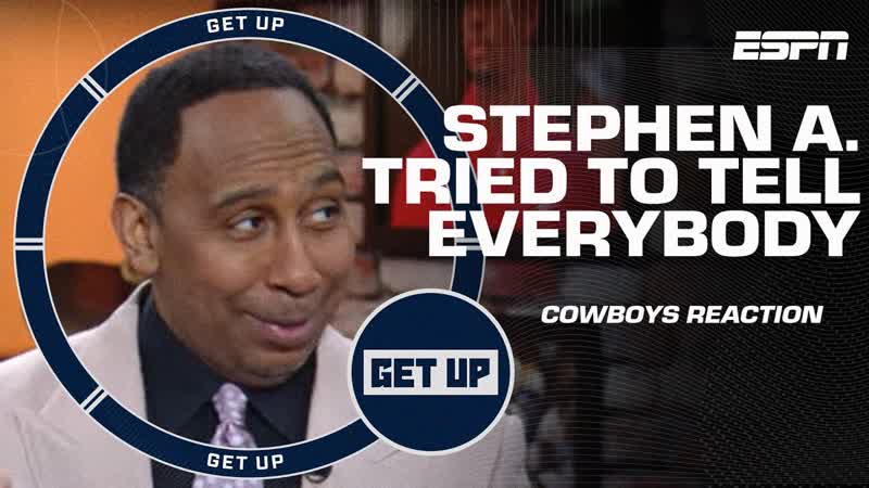 I tried to tell everybody Stephen A. is ready to troll the Cowboys, Get
