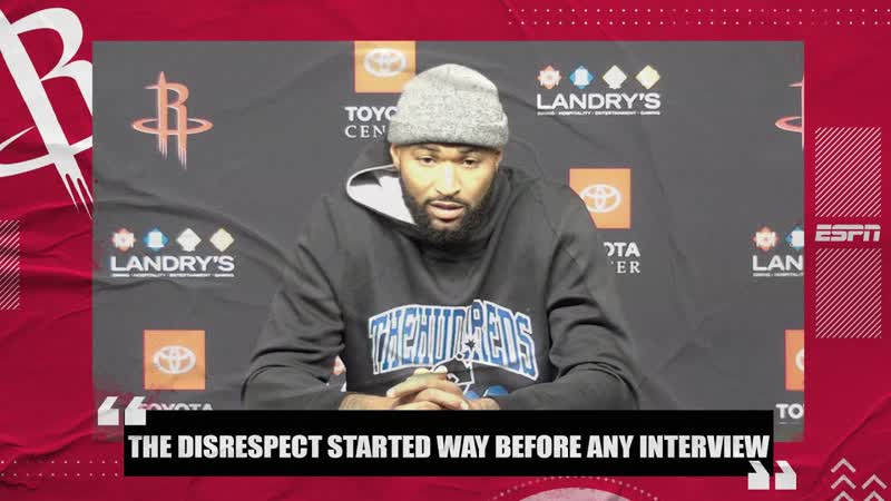 De Marcus Cousins calls James Harden s comments disrespectful , NBA on