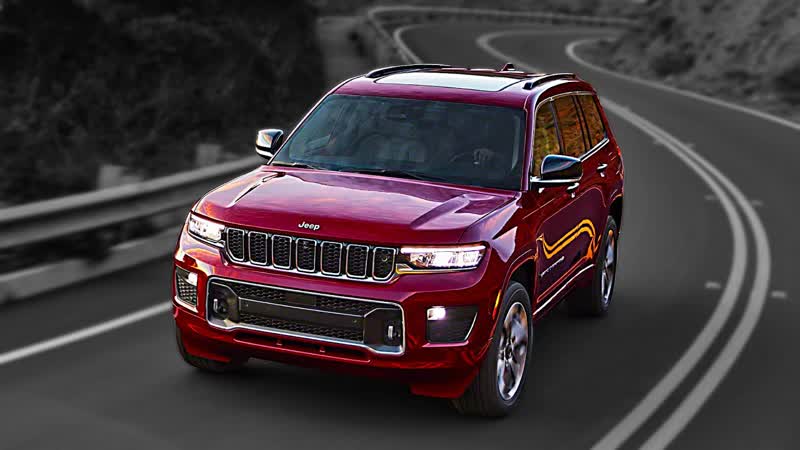 New 2022 JEEP Grand Cherokee L Экстерьер, Вождение,