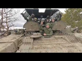 Командир экипажа показал, как стреляет Терминатор.