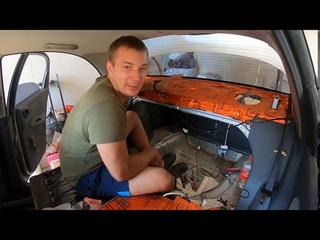 установка динамиков JBL и 4-х канального усилителя JBL CLUB 704 в Daewoo Lanos (део ланос)