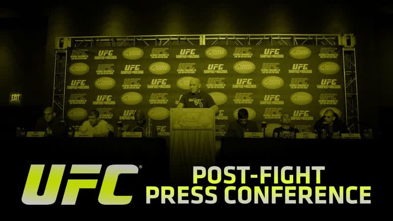 UFC on Fox 7: Post fight Press