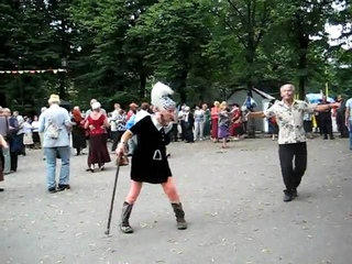 Дискотека “Кому за 30“ в парке Сокольники, Москва, 2009