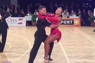 Timur and Nina Rumba, WDSF WORLD Latin 2017