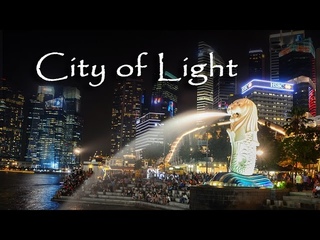 Сингапур. Timelapse - Singapore, City of Light (in 4K! UltraHD)