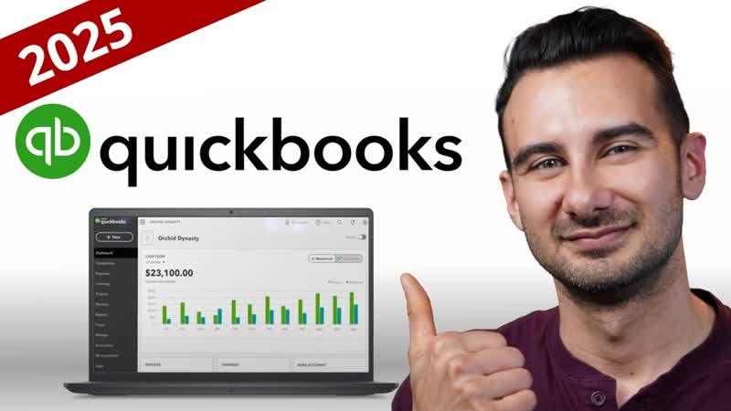 Quick Books Online 2025 Tutorial for Beginners ( Even If You Hate Tracking Expenses