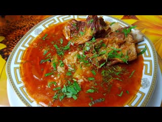 Суп Харчо по-цыгански. Gipsy cuisine.