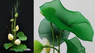 How To Make Flower From Nylon Stocking | water lily