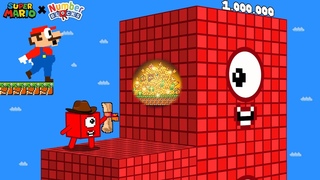 Numberblocks Standing Tall StepSquad | Numberblock's Giant Maze: Learn to count | Game Animation