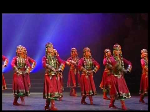 Mongolian Dance Young Girls Shawuerdeng