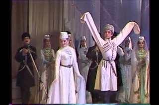 50 лет СОАССР - танец Щимд (Симд -осет.) 1984г
