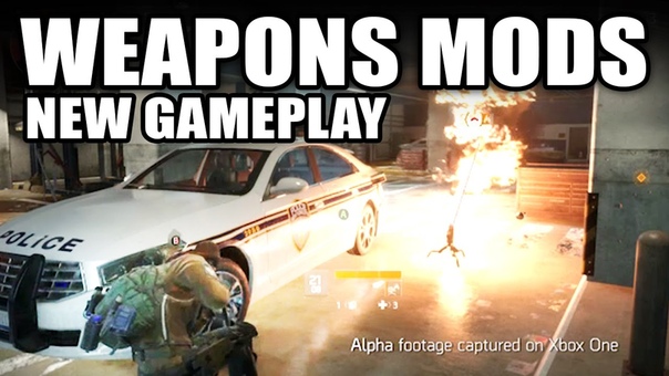 Tom Clancys The Division: Weapon Mods Gameplay ( Short Trailer 4) Sieges ( The Division