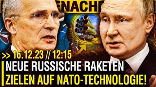 NATO meldet PROTEST: Russland HAT eine NEUE HYPERSCHALLRAKETE speziell GEGEN das BÜNDNIS ENTWICKELT!