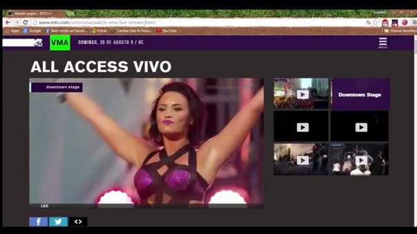 VMA Demi Lovato Heart Attack