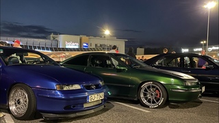 OPEL CALIBRA / катаемся / поддерживаем BMW