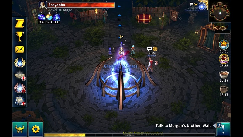Eternium ANB Bronze 8 part 4: trial 110 in 56 sec with xp, eg