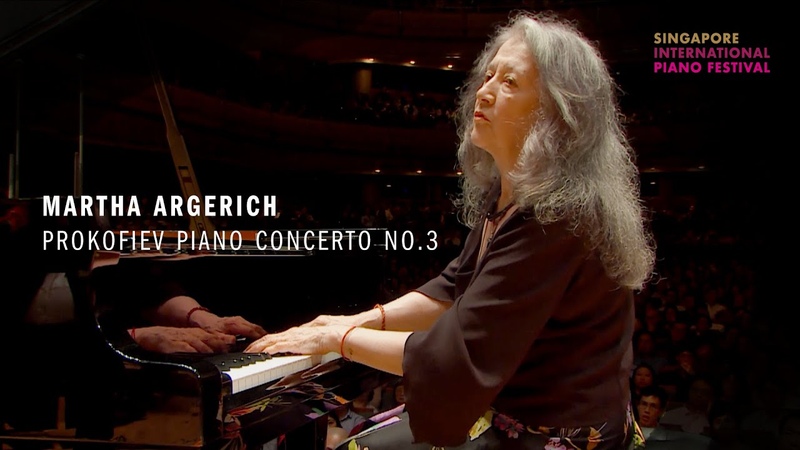 Martha Argerich Plays Prokofiev Piano Concerto No. 3, Singapore International Piano Festival