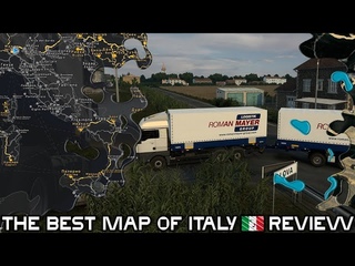 ETS2   Italy Map Project  Лучшая карта Италии