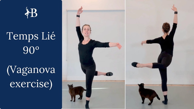 Temps Lie 90º, Ballet Tutorial, Adult