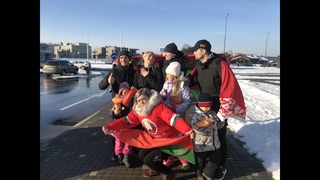 Автопробег “За Единую Беларусь!“ Патриоты Беларуси. Лебяжий/ Minsk. Belarus patriots for peace life!